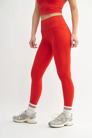 MONO B Venice Cloud Light Sculpt High-Waisted Leggings