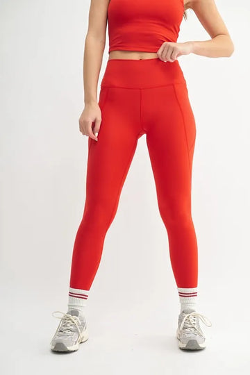 MONO B Venice Cloud Light Sculpt High-Waisted Leggings