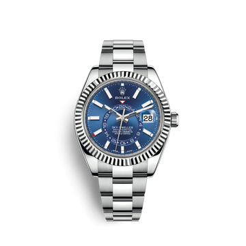 Rolex Sky-Dweller Oyster 42 mm Oystersteel and white gold 326934-0003