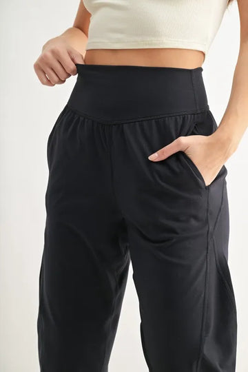 MONO B Flowbarrel High Waist Active Pants