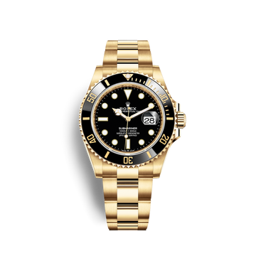 Rolex Submariner Date Oyster 41 mm yellow gold 126618LN-0002 New