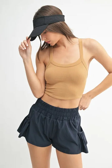 MONO B Seamless Solid Cami