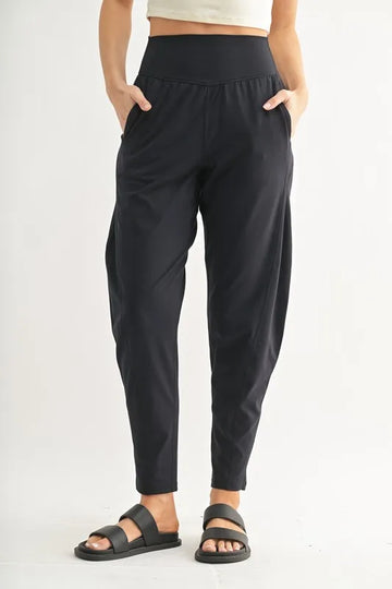 MONO B Flowbarrel High Waist Active Pants