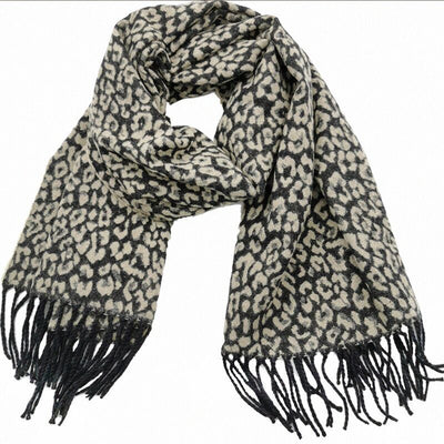 Thick Warm Shawl Leopard Print Scarf