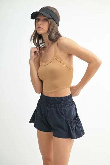 MONO B Seamless Solid Cami