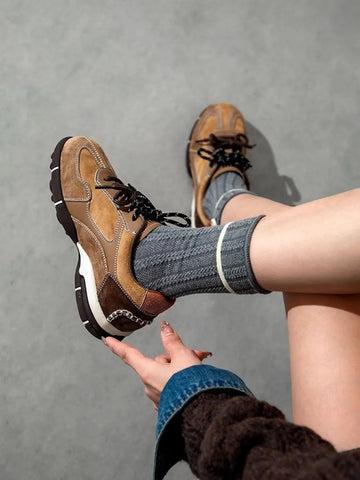 Round Toe Flats Sneakers
