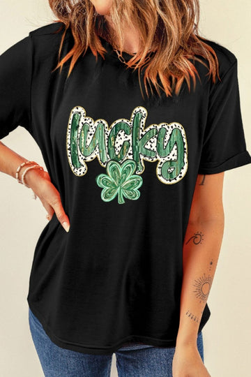 T-shirt graphique Lucky Clover