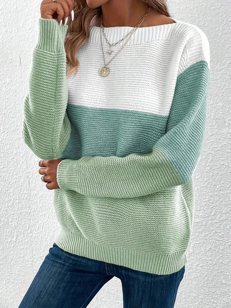 Casual Warm Knitwear Pullover Loose Female Sweater