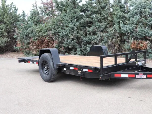 7 X 14 Interstate Single Axle Tilt 7K Trailer