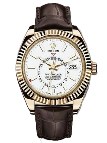 Rolex Sky-Dweller Yellow Gold Men's Watch 326138 wh