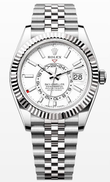 Rolex Sky-Dweller 336934 Jubilee Bracelet | 42mm White