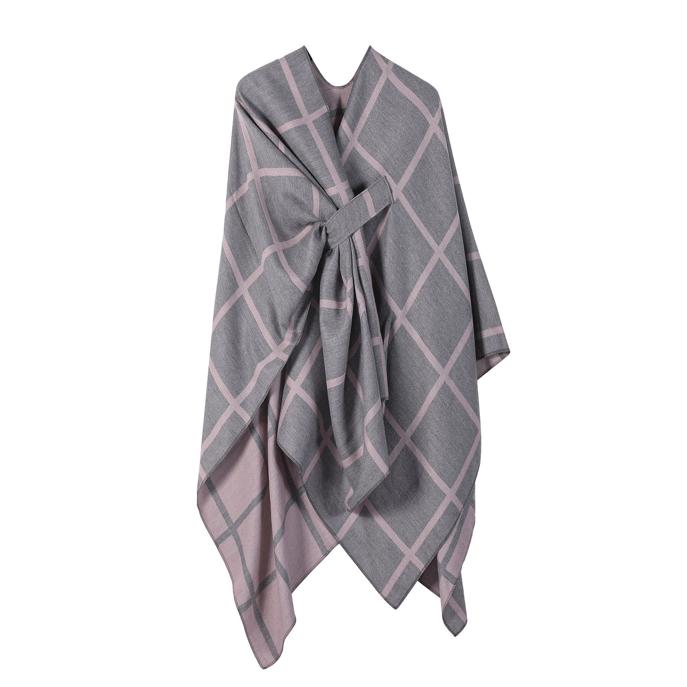 Gingham Check Warm Scarf