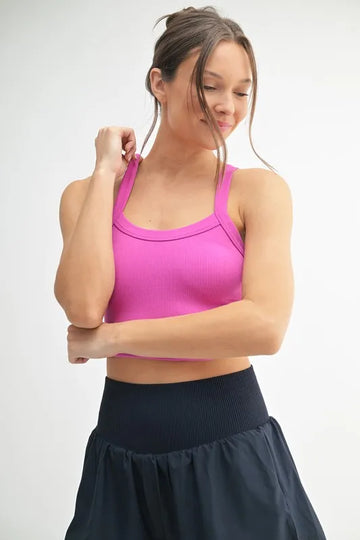 MONO B Seamless Solid Cami