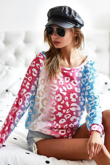 BiBi Gradation Leopard T-Shirt