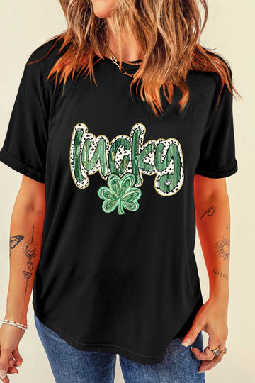 T-shirt graphique Lucky Clover