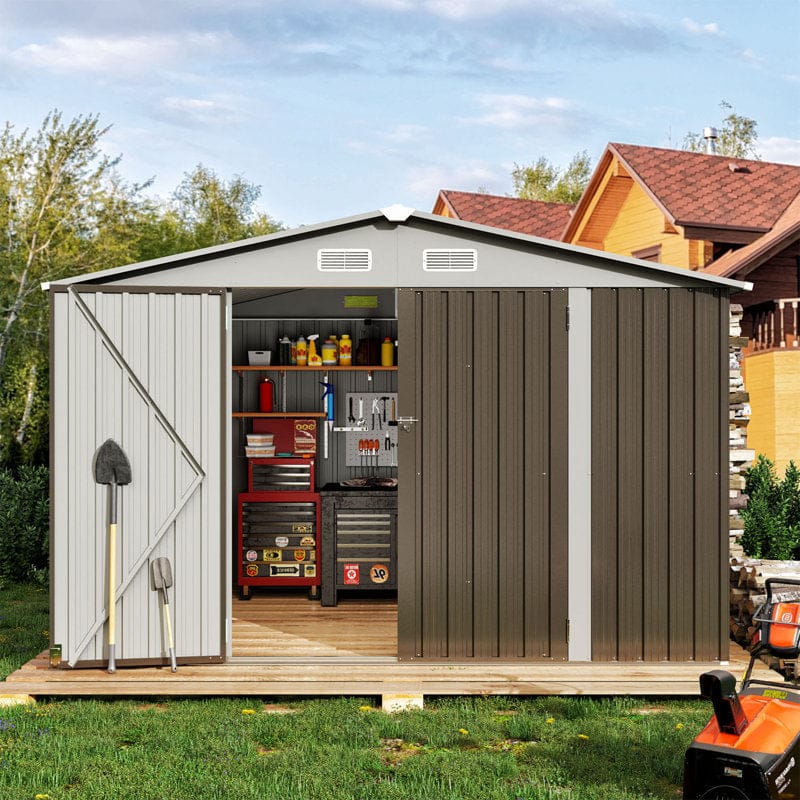 10 ft. W x 8 ft. D Storage Shed - Image 4
