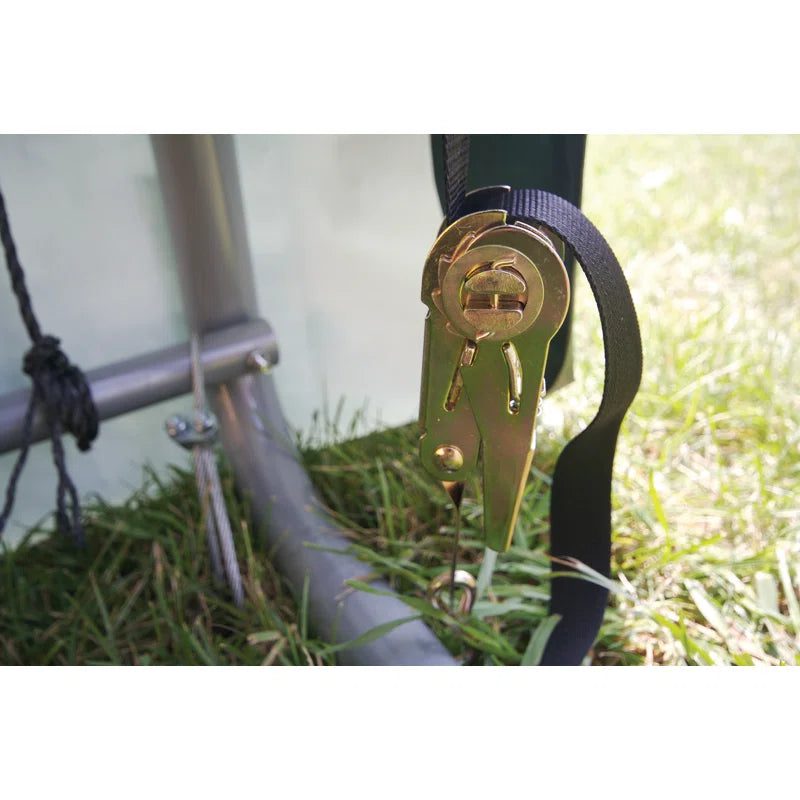 11 ft.W x 8 ft. D Plastic Portable Storage Shed - Image 6