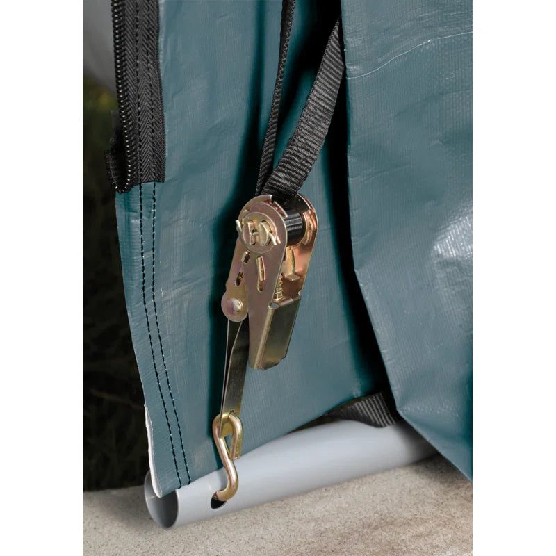 11 ft.W x 8 ft. D Plastic Portable Storage Shed - Image 7