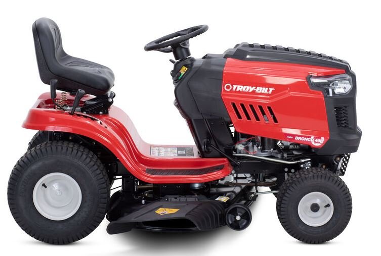 Troy Bilt Bronco 46B 17.5hp Briggs Engine 46″ Riding Lawn Mower #13AN78BTA66 - Image 3