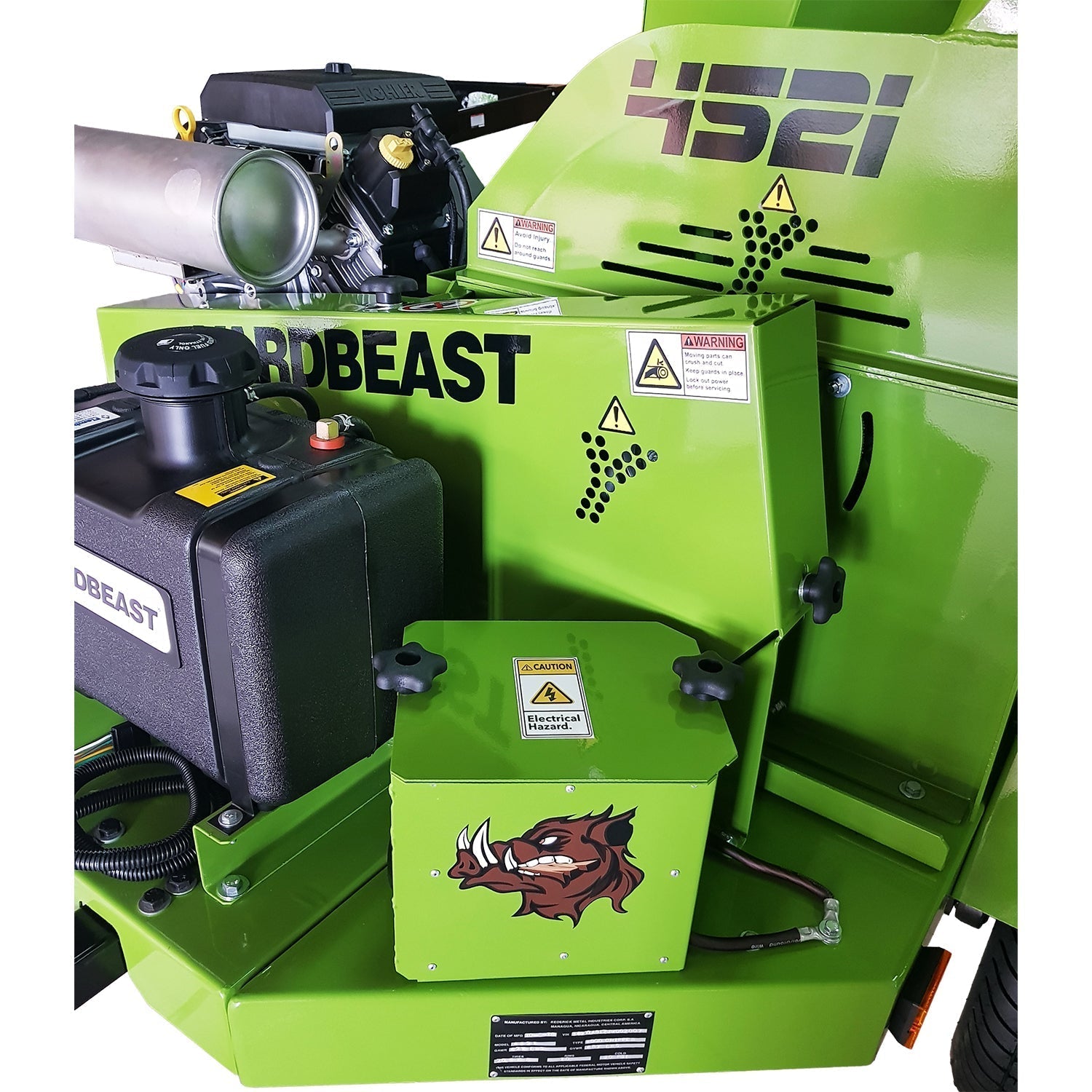 YARDBEAST 4.5” Commercial-Grade Chipper – YB4521 - Image 11