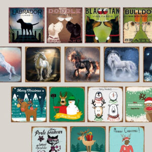 Decorative paintings on the wall