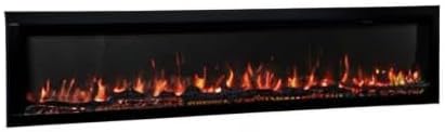 Modern Ember Highmark 60-Inch Smart Linear Electric Fireplace, WiFi & 10-Color Flames - Image 10
