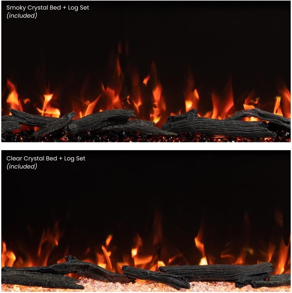 Modern Ember Highmark 60-Inch Smart Linear Electric Fireplace, WiFi & 10-Color Flames - Image 20