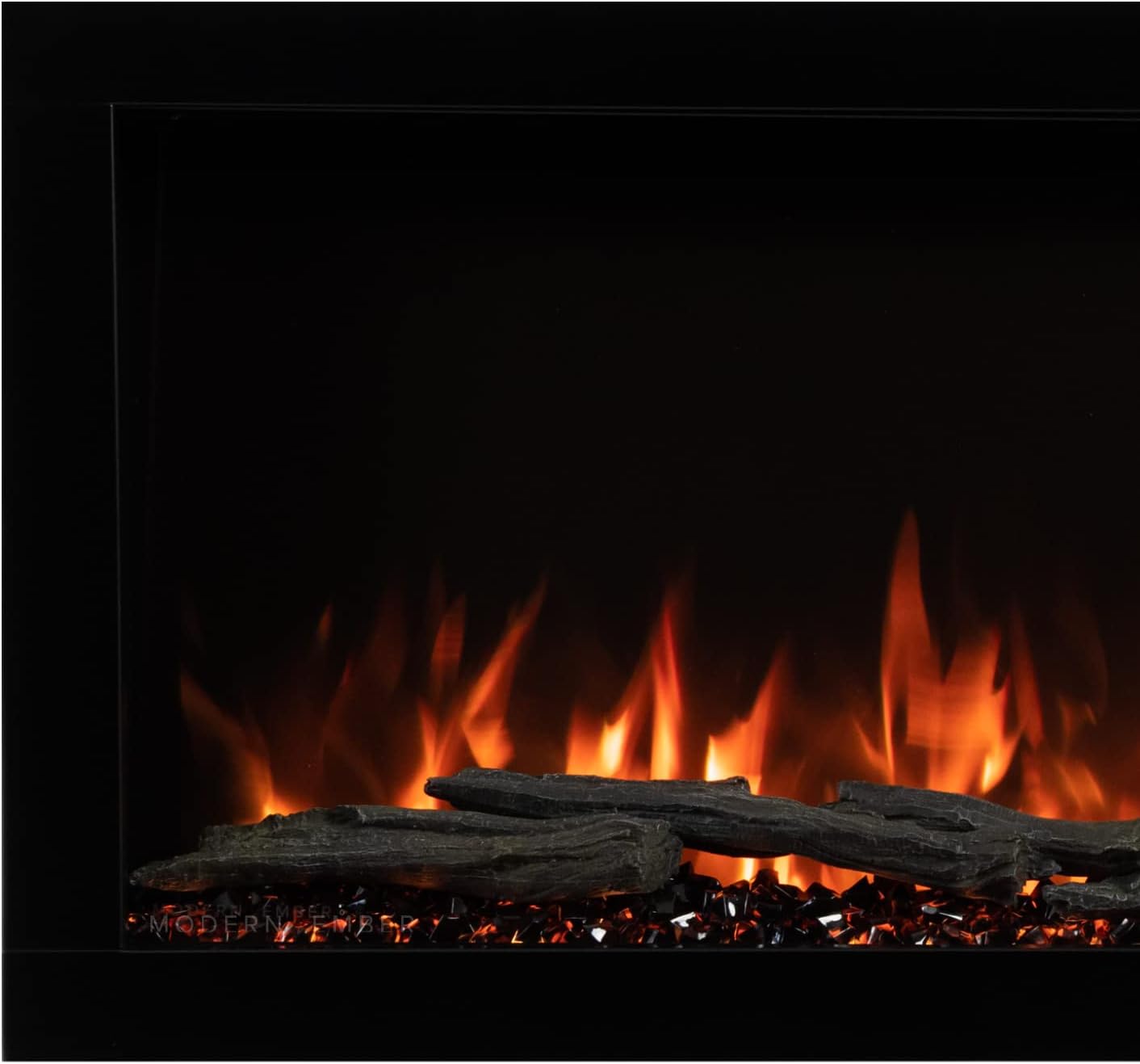 Modern Ember Highmark 60-Inch Smart Linear Electric Fireplace, WiFi & 10-Color Flames - Image 25