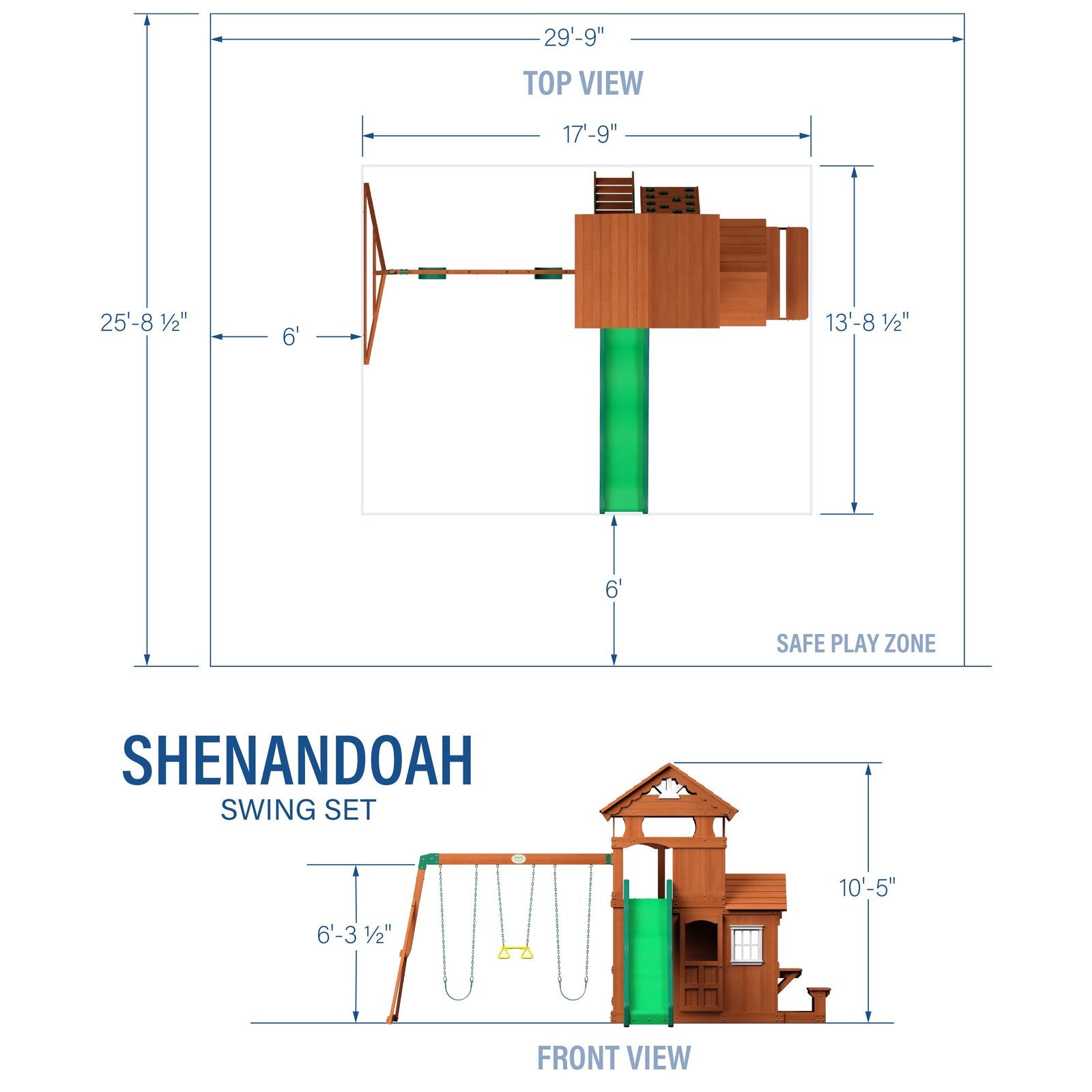 Shenandoah Swing Set - Image 9