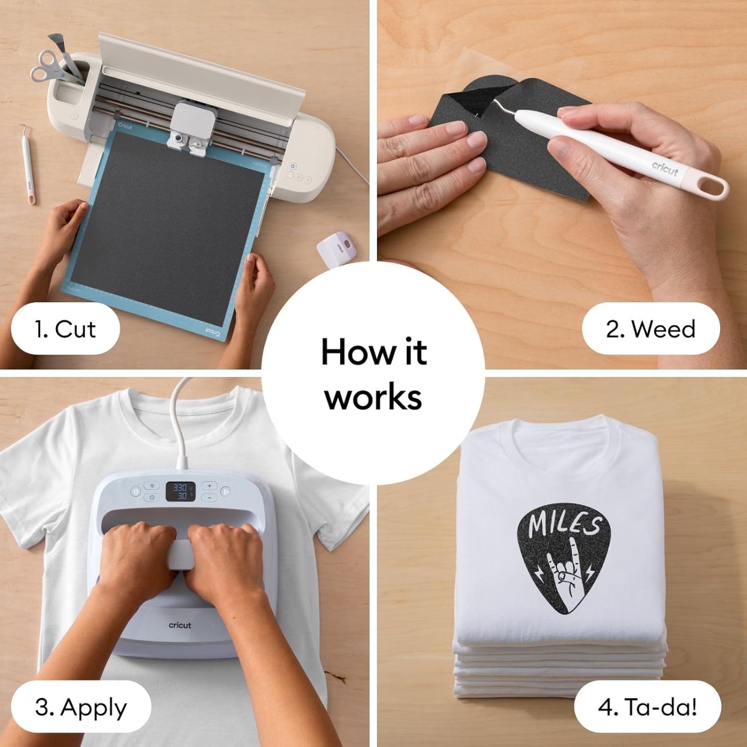 Cricut Explore 4 Cutting Machine Bundle with Vinyl & Iron-On Materials - Image 6