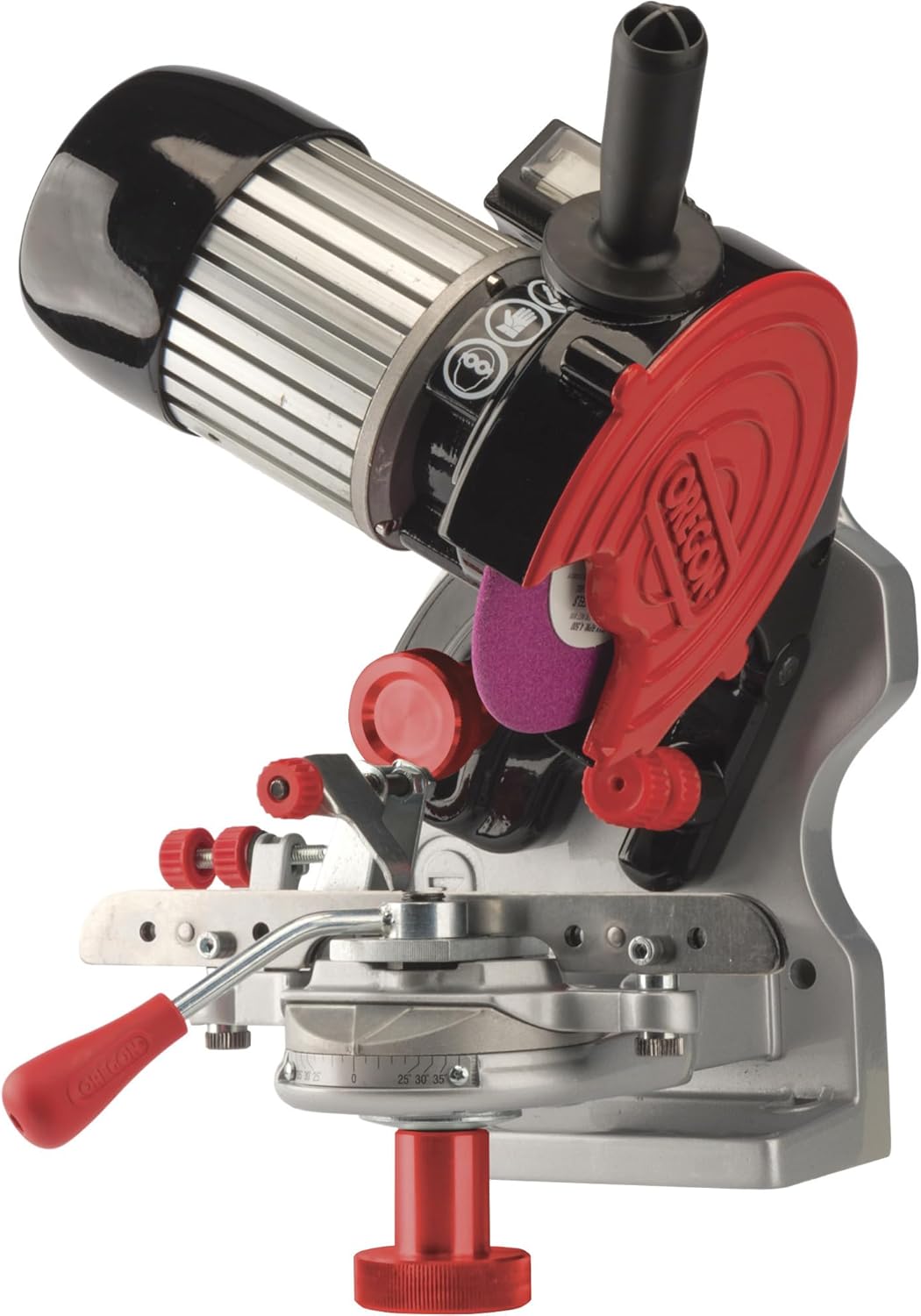 Oregon Professional Compact 120-Volt Bench Grinder, Universal Saw Chain Sharpener, for All Chainsaw Chains (410-120) - Image 6