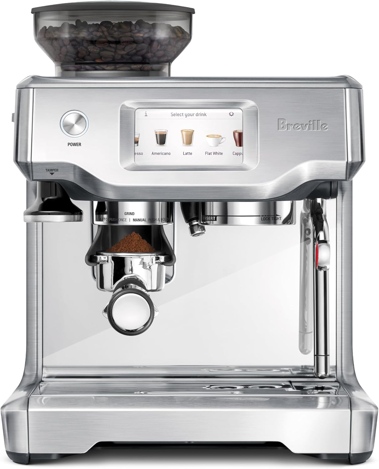 Breville Barista Touch Espresso Machine BES880BSS, Brushed Stainless Steel - Image 19
