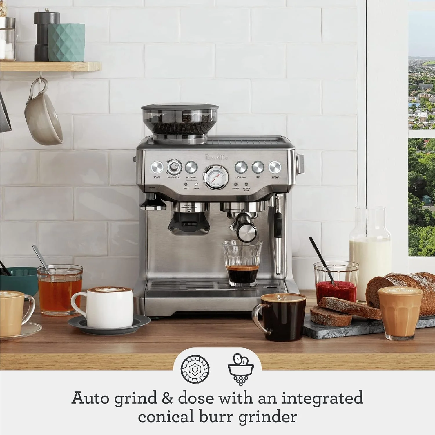 Breville Barista Express Espresso Machine - Image 3