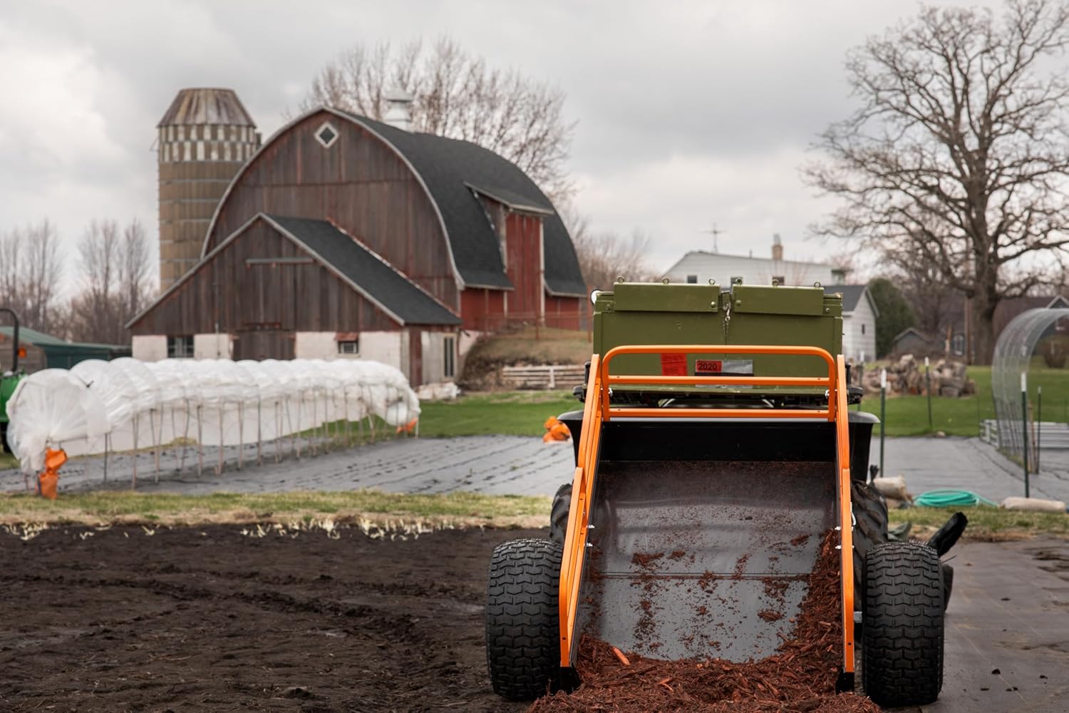 Impact Implements 1500 lb Utility Cargo Trailer with Pivot Dump for ATV, UTV, and Lawn Tractor - Image 25