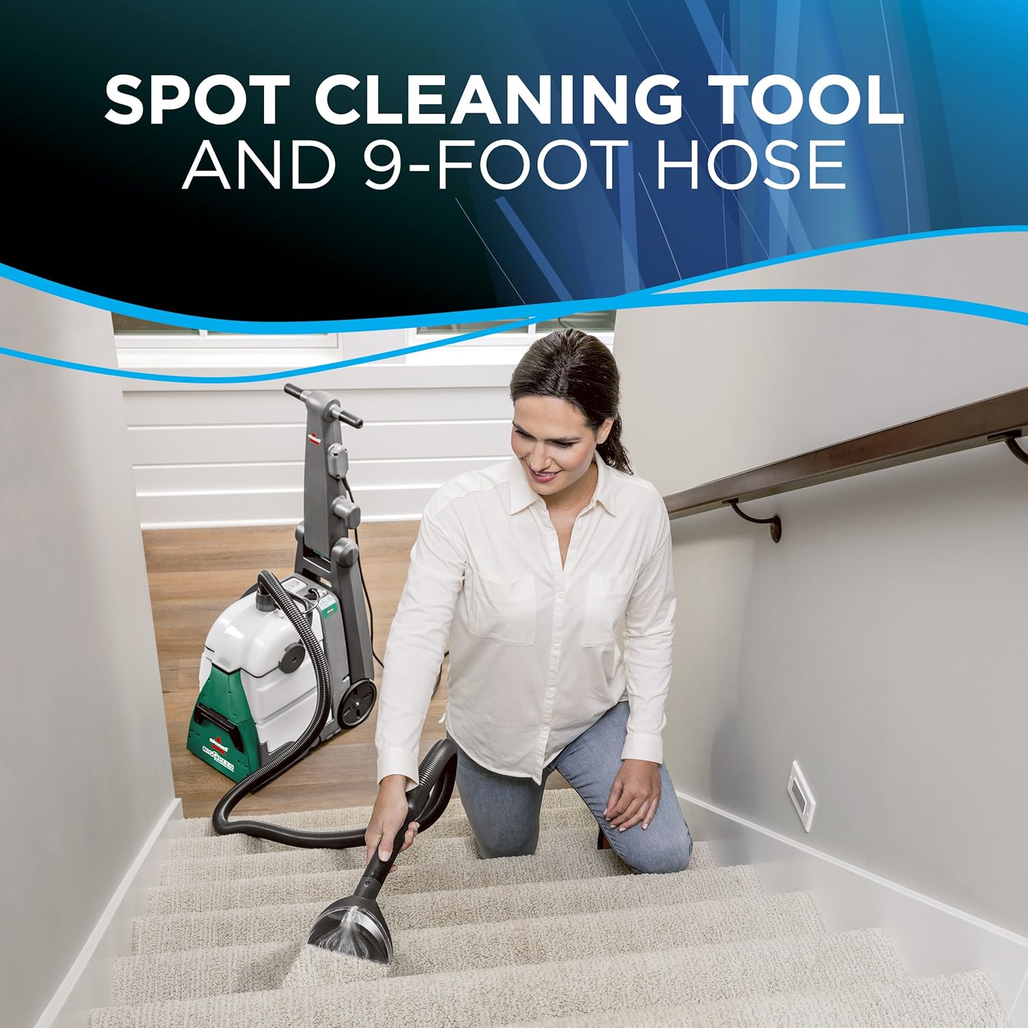 BISSELL Big Green Professional Carpet Cleaner with XL DirtLifter PowerBrush - Image 13