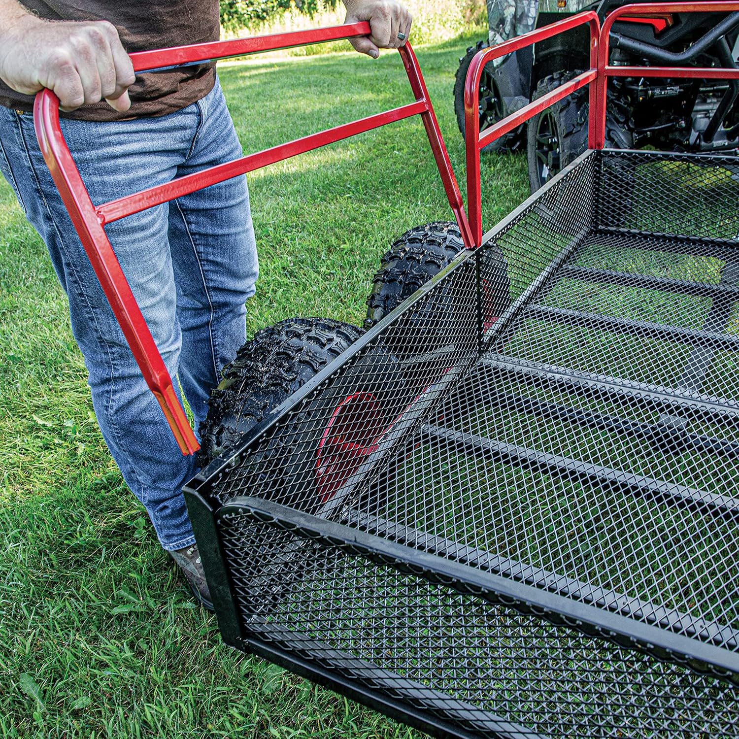 Yutrax Trail Warrior X4 1,250 lb Off-Road UTV/ATV Utility Trailer TX159 - Image 32