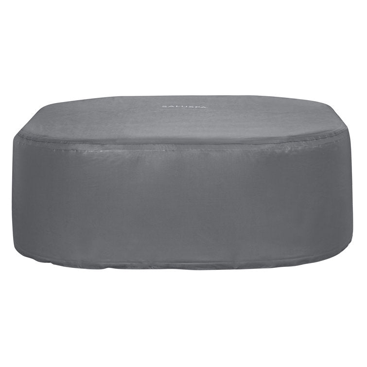 Coleman 6 – Person 114 – Jets Plastic Square Inflatable Hot Tub in Gray