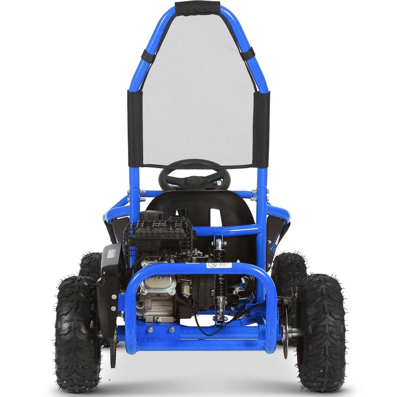 MotoTec Mud Monster 98cc Go Kart Full Suspension - Image 5