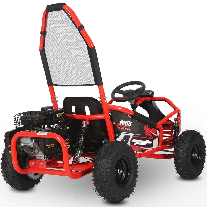 MotoTec Mud Monster 98cc Go Kart Full Suspension - Image 16