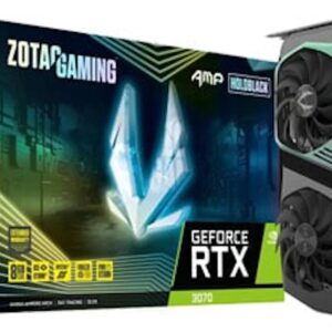 NVIDIA ZOTAC GeForce RTX 3070 AMP Holo 8G LHR Graphics Card (ZT-A30700F-10PLHR)