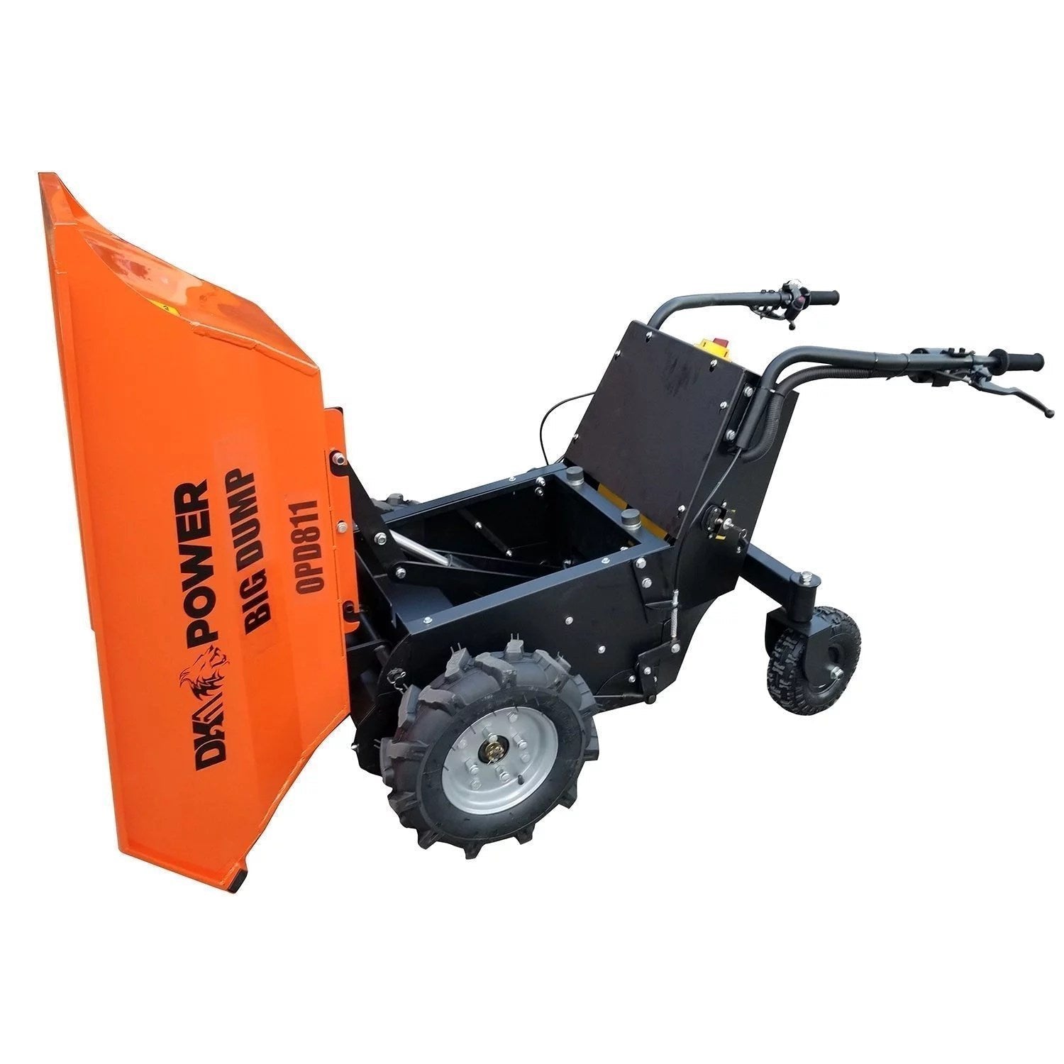 Detail K2 Big Dump 1100 Pound Electric Power Dump Cart – OPD811 - Image 6