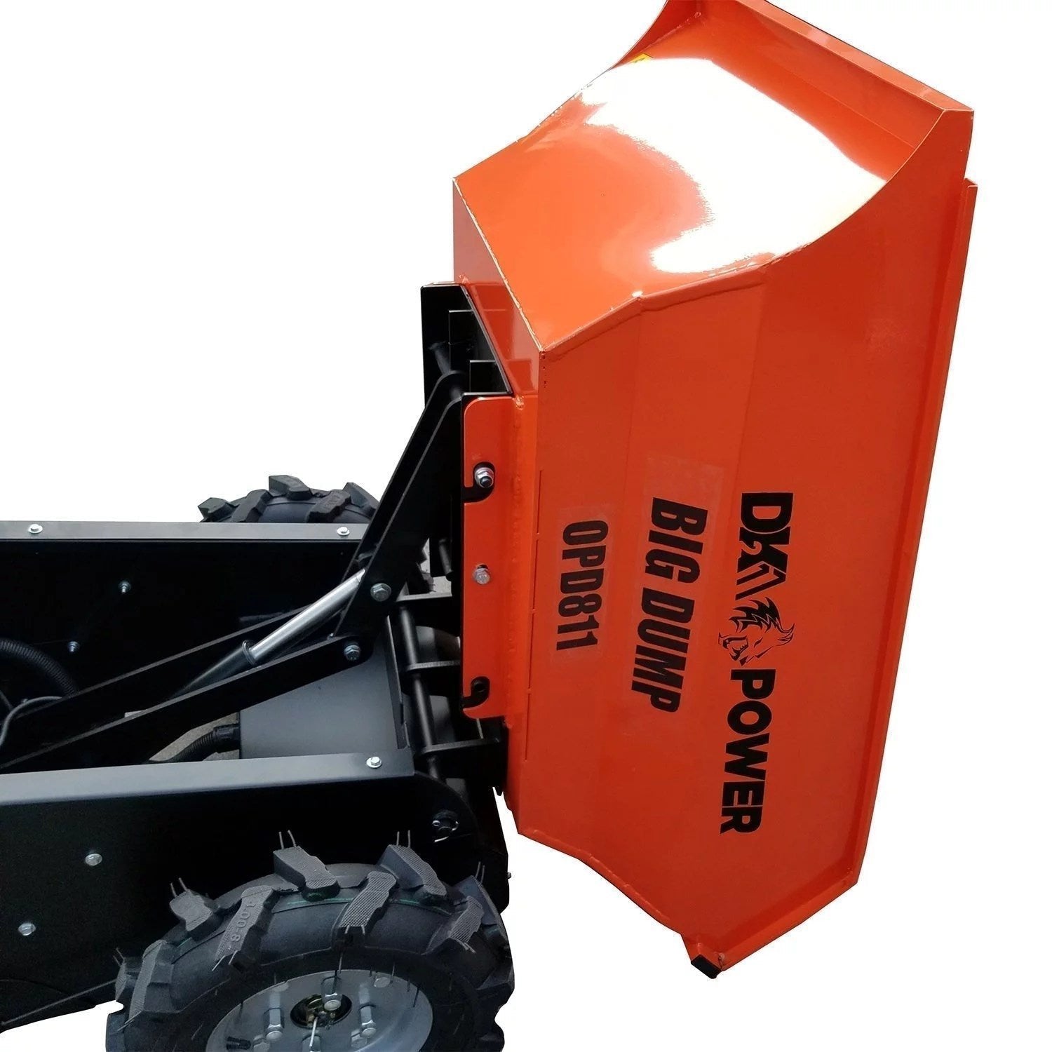 Detail K2 Big Dump 1100 Pound Electric Power Dump Cart – OPD811 - Image 7