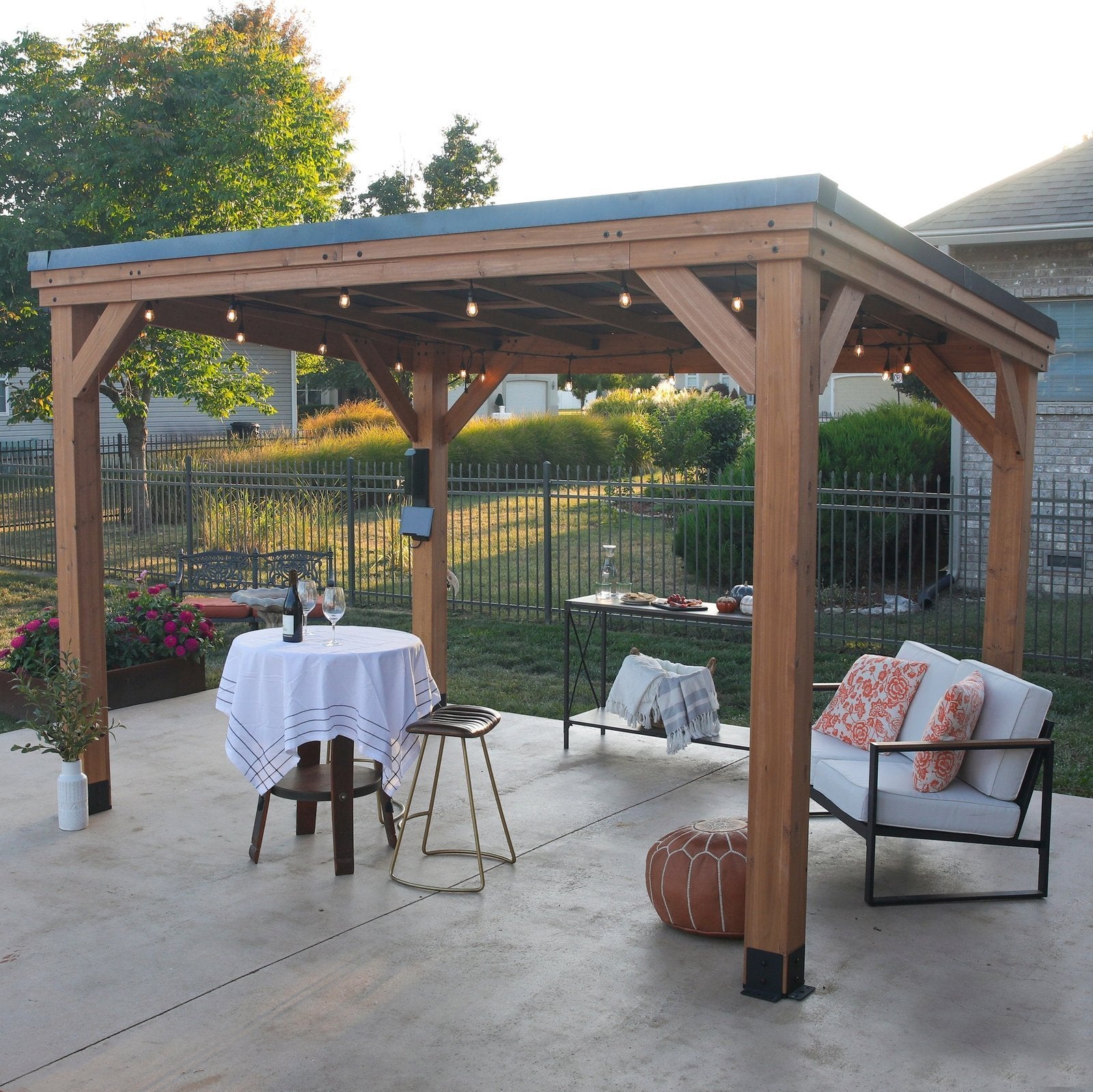 Backyard Discovery 12×9.5 Arcadia Gazebo - Image 16