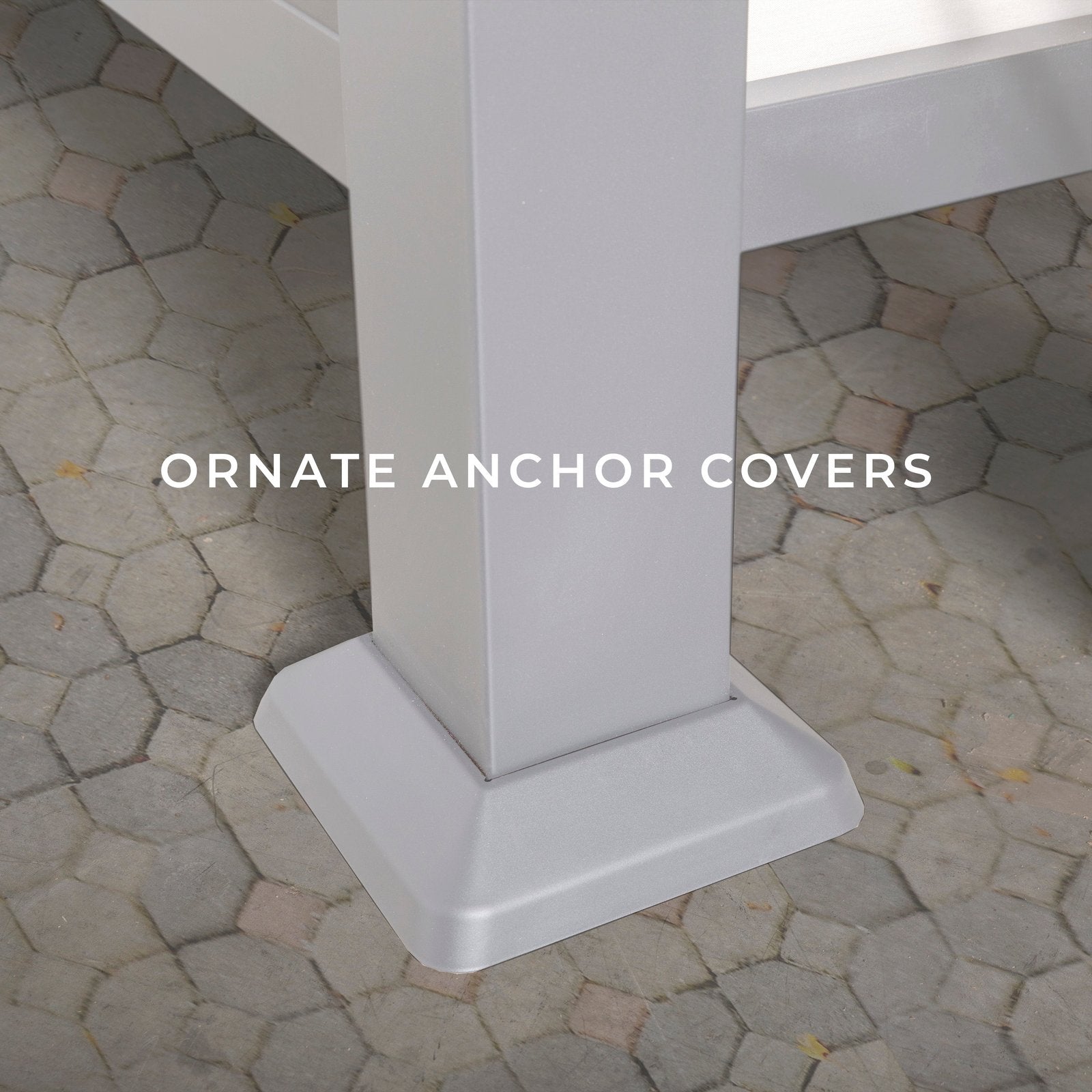 Ridgedale Modern Steel Cabana Pergola with Conversational Seating - Image 13