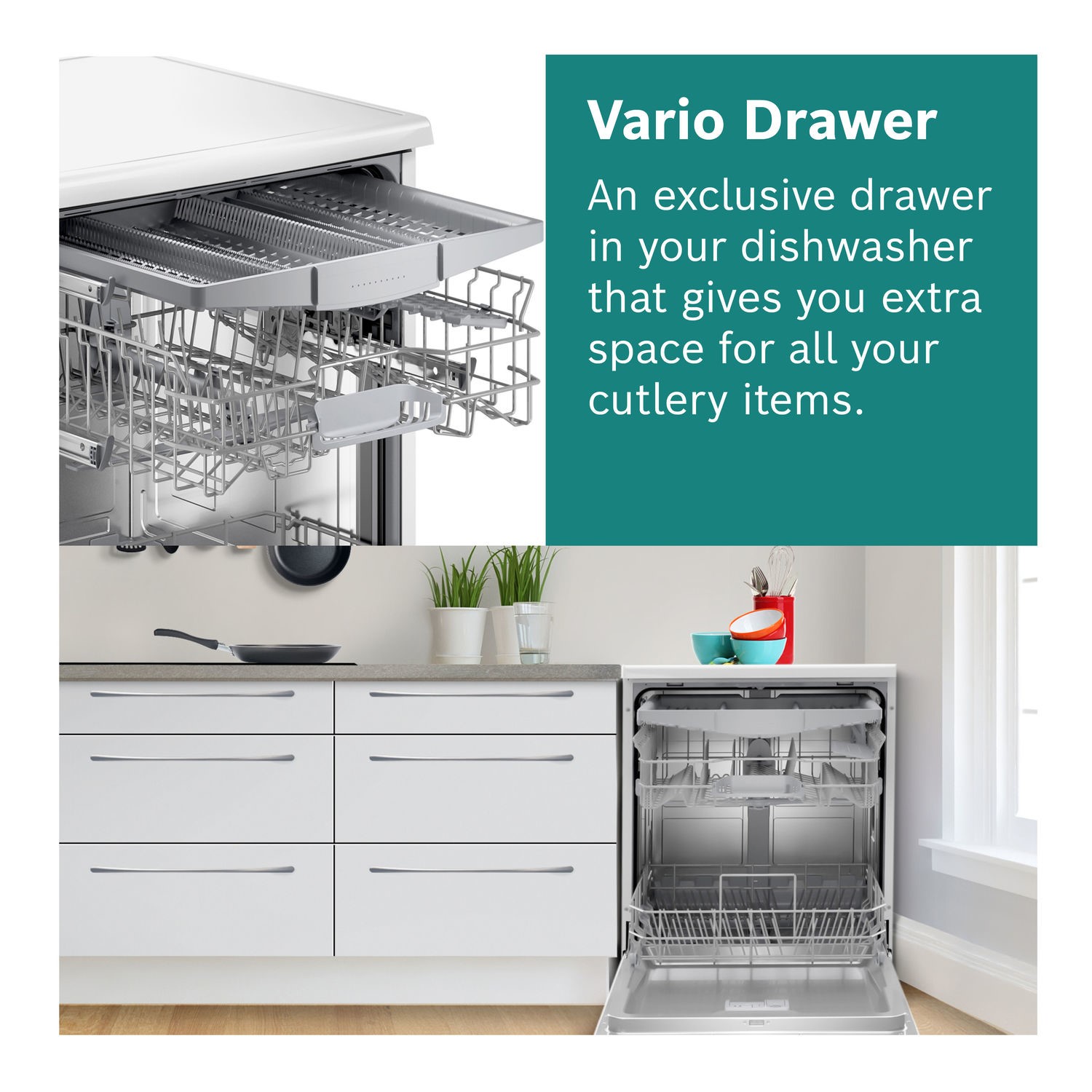 Bosch Series 6 Integrated Dishwasher - SMV4ECX28E - Image 5