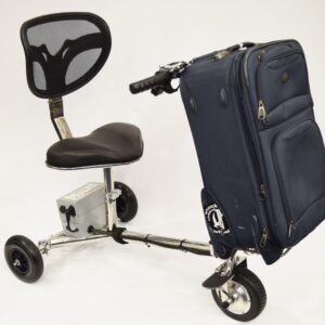 SmartScoot Lightweight Three Wheel Folding Mobility Scooter