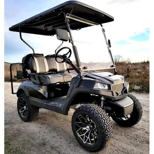 48V Electric 4-Seater Golf Cart – Flip Seat Design, Street & Off-Road Ready