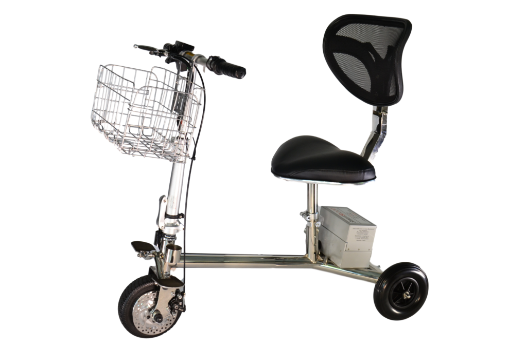 SmartScoot Lightweight Three Wheel Folding Mobility Scooter - Image 14