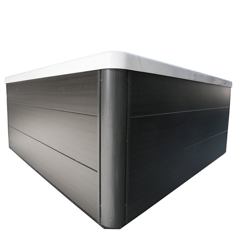 WSINC 5 – Person 32 – Jet Acrylic Square Hot Tub with Ozonator in Grey Oak - Image 6