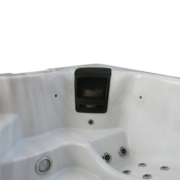 WSINC 5 – Person 32 – Jet Acrylic Square Hot Tub with Ozonator in Grey Oak - Image 5